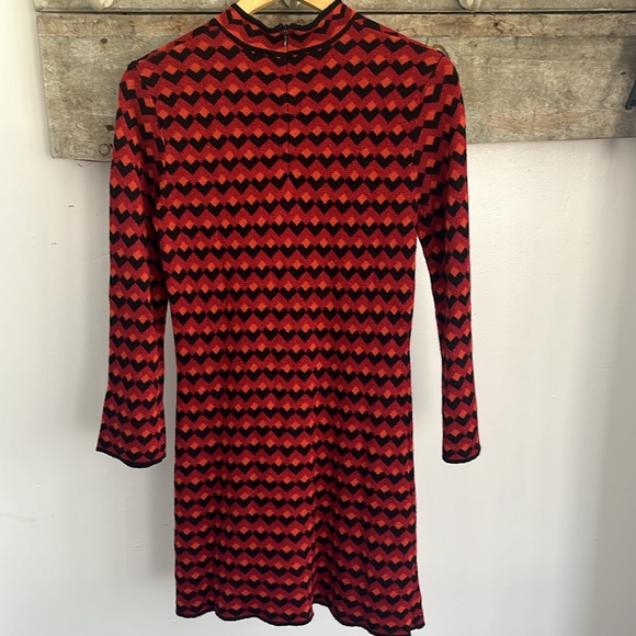 Knit geometric dress - Picture 4 of 6